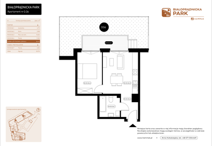 Mieszkanie w inwestycji: Białoprądnicka Park