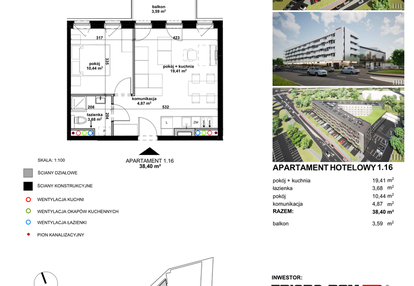 Mieszkanie w inwestycji: Apartamentowiec Zwycięska 3 - inwestycyjne