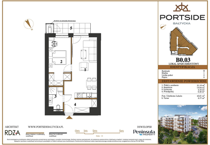 Mieszkanie w inwestycji: Portside Bałtycka