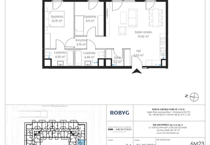 Mieszkanie w inwestycji: Nadmotławie Apartments etap J