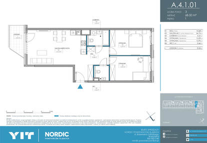 Mieszkanie w inwestycji: Nordic Powstańców Śląskich