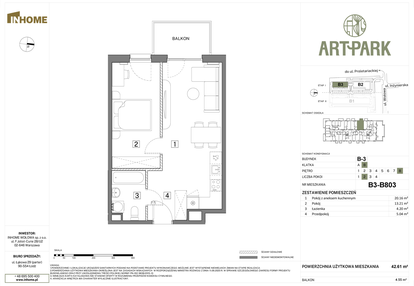 Mieszkanie w inwestycji: Inhome Osiedle ArtPark etap I