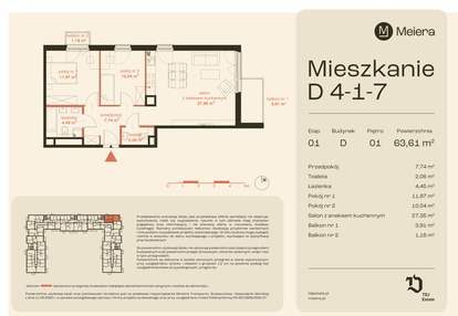 Mieszkanie w inwestycji: Osiedle Meiera