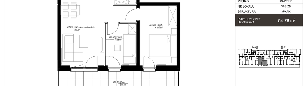 Mieszkanie w inwestycji: Osiedle Konopnickiej etap II