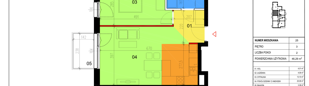 Mieszkanie w inwestycji: Apartamenty Nowy Marysin VII