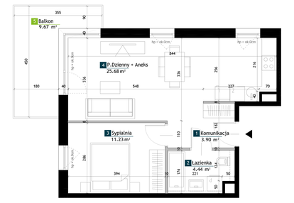 Mieszkanie w inwestycji: Viva Cité