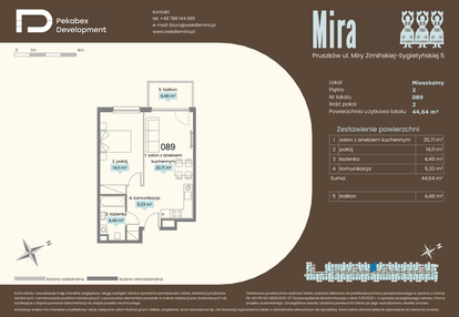 Mieszkanie w inwestycji: Mira