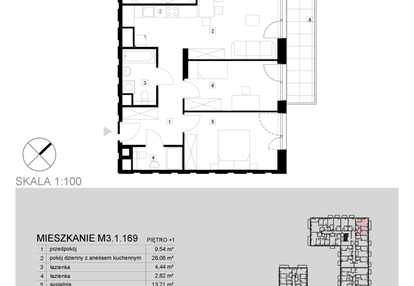 Mieszkanie w inwestycji: Modern Helenów