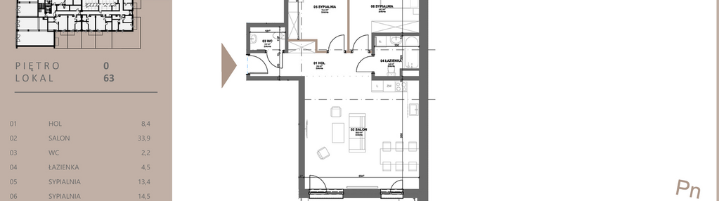 Mieszkanie w inwestycji: BETWEEN