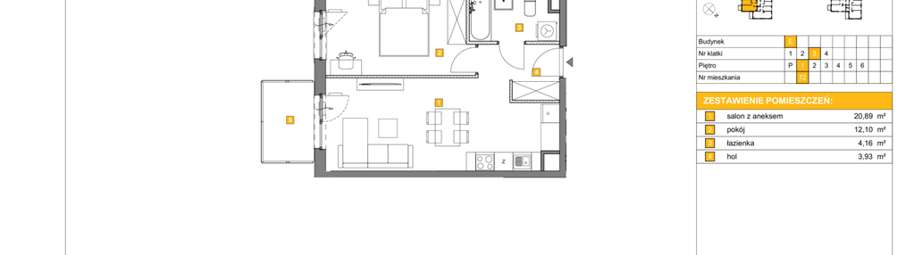 Mieszkanie w inwestycji: Osiedle Rapsodia etap 3