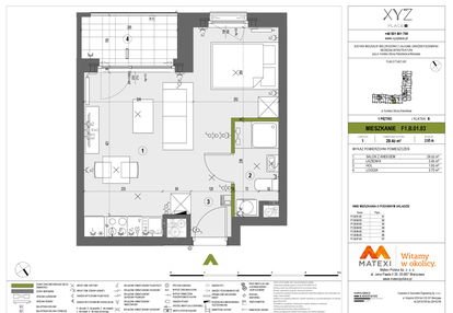 Mieszkanie w inwestycji: XYZ Place