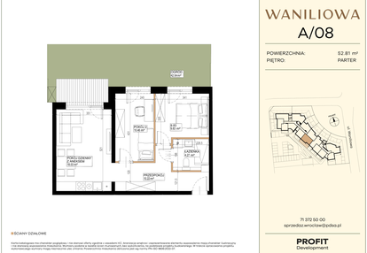 Mieszkanie w inwestycji: Waniliowa