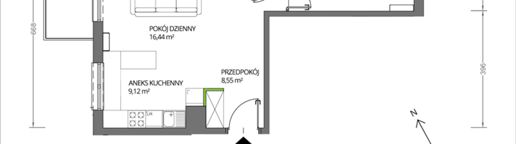 Mieszkanie w inwestycji: Krakowska Vita