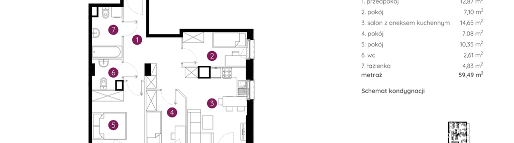 Mieszkanie w inwestycji: Murapol Urcity