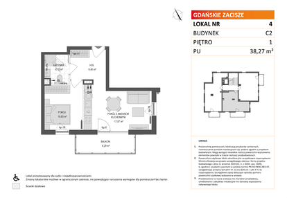 Mieszkanie w inwestycji: Gdańskie Zacisze