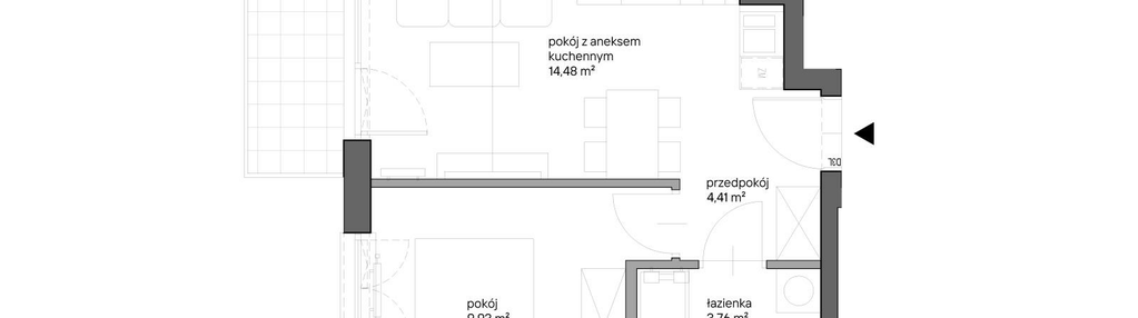 Mieszkanie w inwestycji: Słoneczne Miasteczko - etap XV