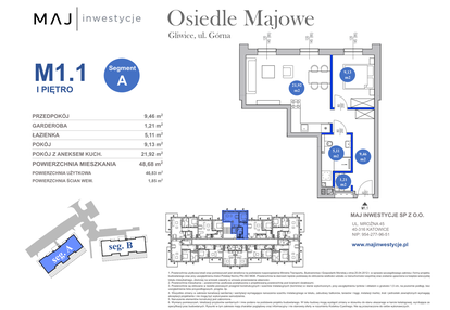 Mieszkanie w inwestycji: Osiedle Majowe 2.0 etap II