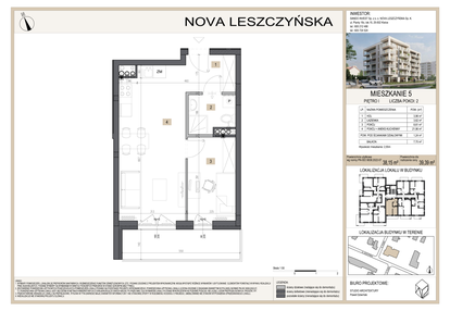 Mieszkanie w inwestycji: Nova Leszczyńska