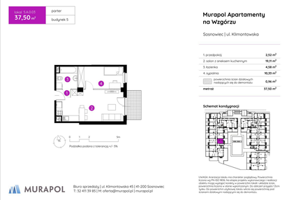 Mieszkanie w inwestycji: Murapol Apartamenty na Wzgórzu - bud. 4 i 5