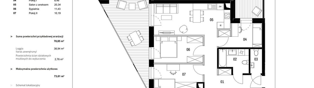 Mieszkanie w inwestycji: VIDOK