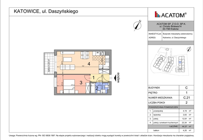 Mieszkanie w inwestycji: Daszyńskiego Park