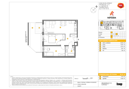Mieszkanie w inwestycji: Osiedle Rapsodia etap 3
