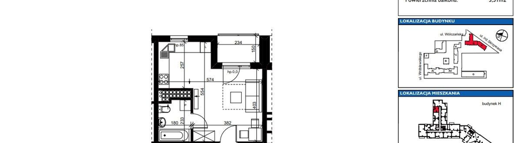 Mieszkanie w inwestycji: ART MODERN etap III - bud. H