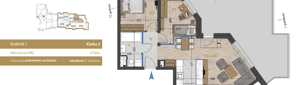 Mieszkanie w inwestycji: Osiedle Dakar Karolina