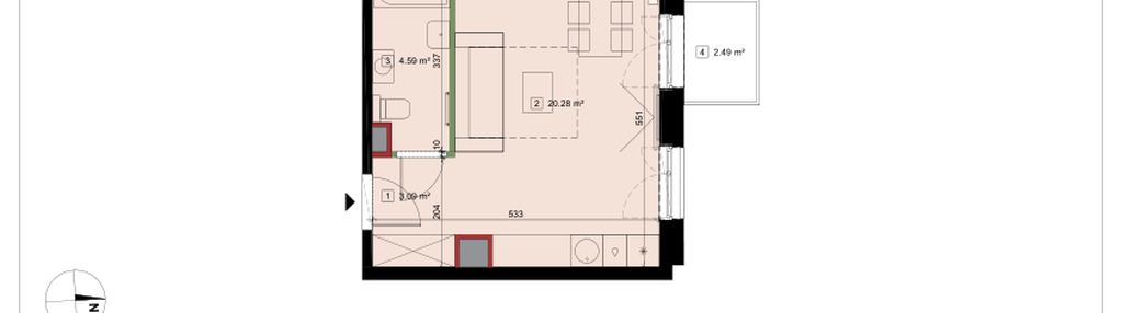 Mieszkanie w inwestycji: Mieszczańska Park