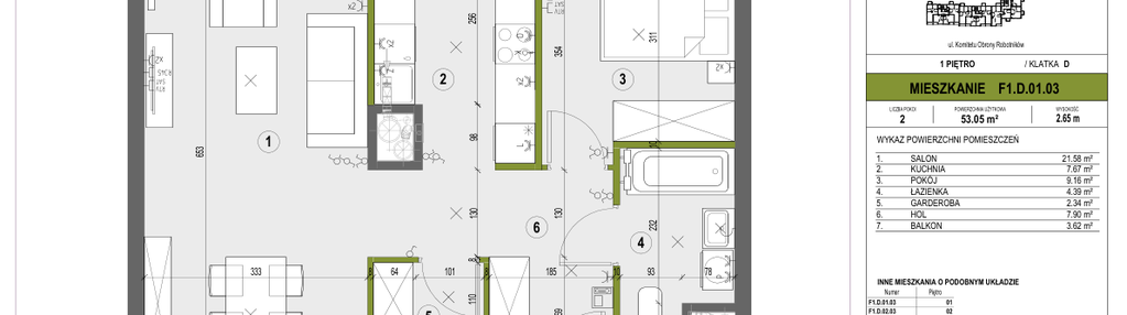 Mieszkanie w inwestycji: XYZ Place