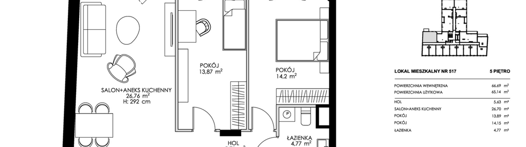 Mieszkanie w inwestycji: Chronos