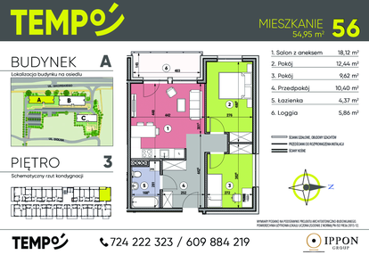 Mieszkanie w inwestycji: Osiedle TEMPO