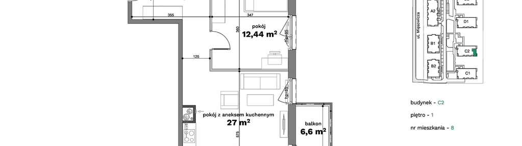 Mieszkanie w inwestycji: Forma Otwarta etap C