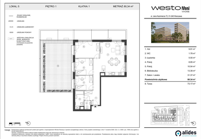 Mieszkanie w inwestycji: Westo Wola