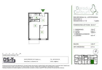 Mieszkanie w inwestycji: Ogrody Centrum 2