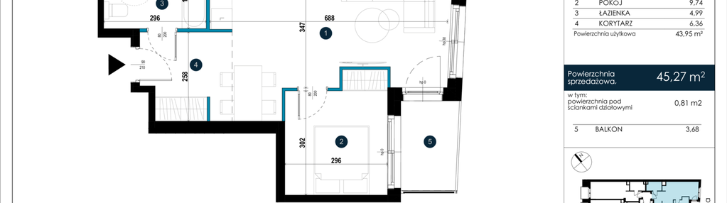 Mieszkanie w inwestycji: Krypska 33