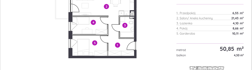 Mieszkanie w inwestycji: Murapol Osiedle Faktoria