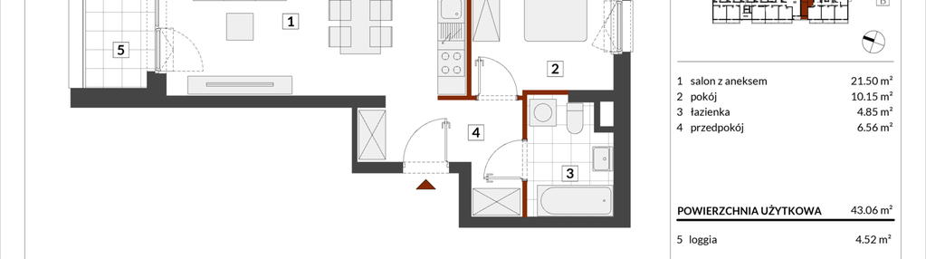 Mieszkanie w inwestycji: Warszawski Świt etap X