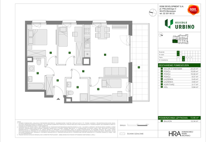 Mieszkanie w inwestycji: Osiedle Urbino etap 4.2