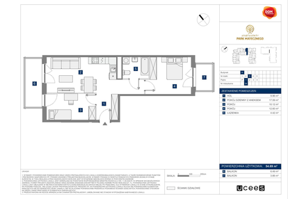 Mieszkanie w inwestycji: Apartamenty Park Matecznego Etap 2.2