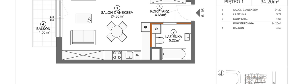 Mieszkanie w inwestycji: Apartamenty Rusałki
