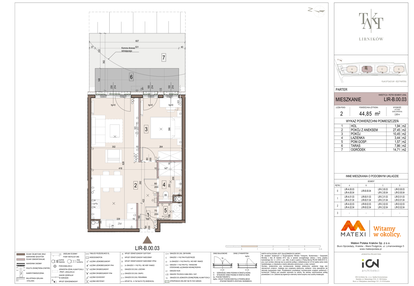 Mieszkanie w inwestycji: Takt Lirników