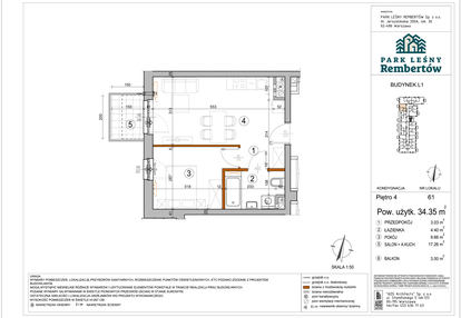 Mieszkanie w inwestycji: Park Leśny Rembertów etap IX