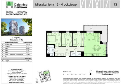 Mieszkanie w inwestycji: Dzielnica Parkowa VII