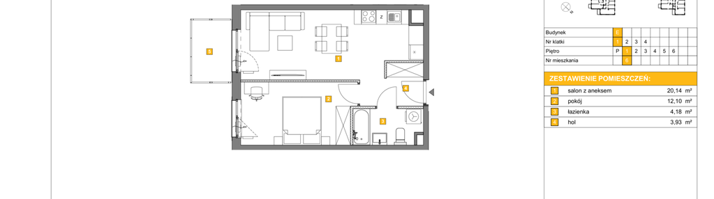 Mieszkanie w inwestycji: Osiedle Rapsodia etap 3