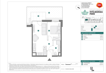 Mieszkanie w inwestycji: Apartamenty Myśliborska Park