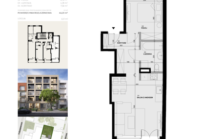 Mieszkanie w inwestycji: Apartamentowiec Szaserów