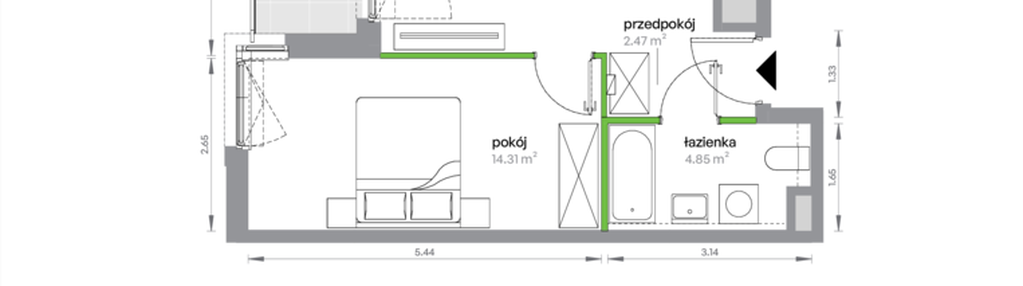 Mieszkanie w inwestycji: M Bemowo