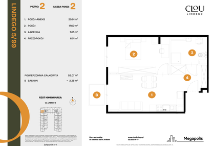 Mieszkanie w inwestycji: CLOU LINDEGO
