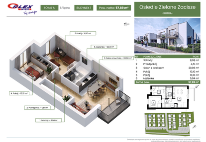 Mieszkanie w inwestycji: Rumia Osiedle Zielone Zacisze
